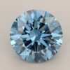 Round Fancy Vivid Blue VS2 Lab Grown Diamond - A7-236