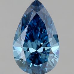 Pear Fancy Vivid Blue VS1 Lab Grown Diamond - BS-54A