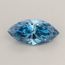 Marquise Fancy Vivid Blue SI1 Lab Grown Diamond - CBB-586