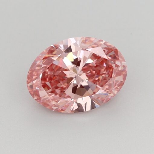 1.75 CT Oval Fancy Vivid Pink VS1 Lab Grown Diamond - NNP-16