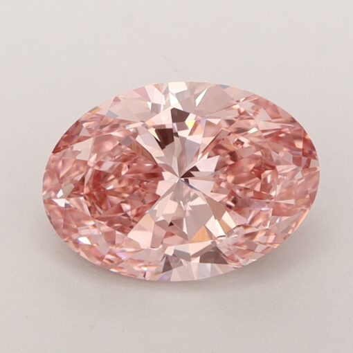 2.14 CT Oval Fancy Vivid Pink VS1 Lab Grown Diamond - A3-187