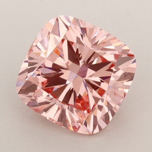 2.68 CT Cushion Fancy Vivid Pink VS1 Lab Grown Diamond - SPK-610