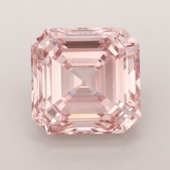 3.45 CT Asscher Fancy Vivid Brownish Pink VS1 Lab Grown Diamond - A4-3