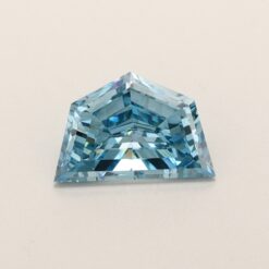 0.65 CT PEN Fancy Vivid Blue VVS2 Lab Grown Diamond - CBB-619