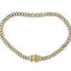 3.5 Carat Lab Grown Diamond Mens Cuban Link Bracelet Solid Gold 13.5 MM