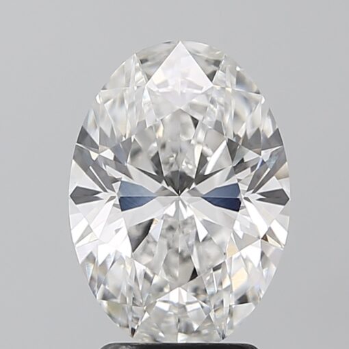 2.7 Ct OVAL BRILLIANT SHAPE E -  VVS 2 LAB GROWN DIAMOND - KS-09