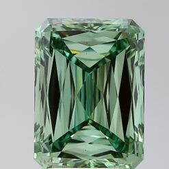 3.52 Ct RADIANT SHAPE Green  -  VS 1 LAB GROWN DIAMOND - JS-SKG-325