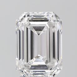 2.58 Ct EMERALD SHAPE D -  VVS 2 LAB GROWN DIAMOND - JS-SK-835