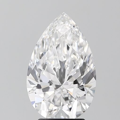 3.12 Ct PEAR BRILLIANT SHAPE D -  VVS 1 LAB GROWN DIAMOND - JS-SK-863