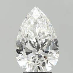2.82 Ct PEAR BRILLIANT SHAPE D -  VVS 2 LAB GROWN DIAMOND - JS-SK-876