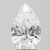 2.64 Ct PEAR BRILLIANT SHAPE E -  IF LAB GROWN DIAMOND - JS-SK-877