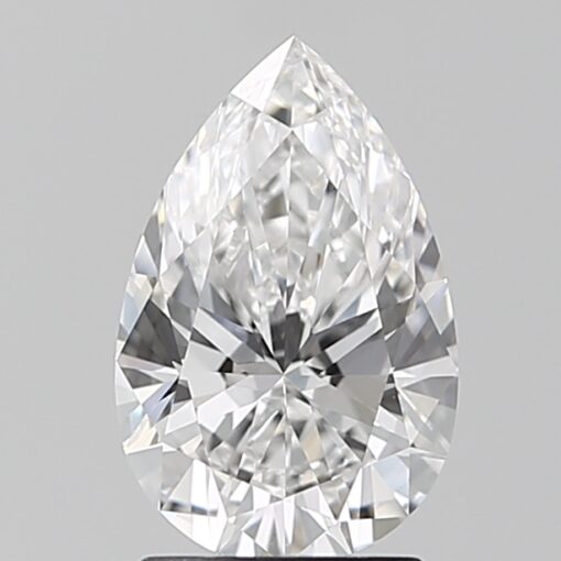 1.66 Ct PEAR BRILLIANT SHAPE D -  VVS 2 LAB GROWN DIAMOND - JS-SKG-985