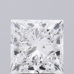 3.6 Ct PRINCESS CUT SHAPE E -  VVS2 LAB GROWN DIAMOND - GSG-1