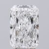 3 Ct RADIANT SHAPE D -  VVS1 LAB GROWN DIAMOND - GSG-5