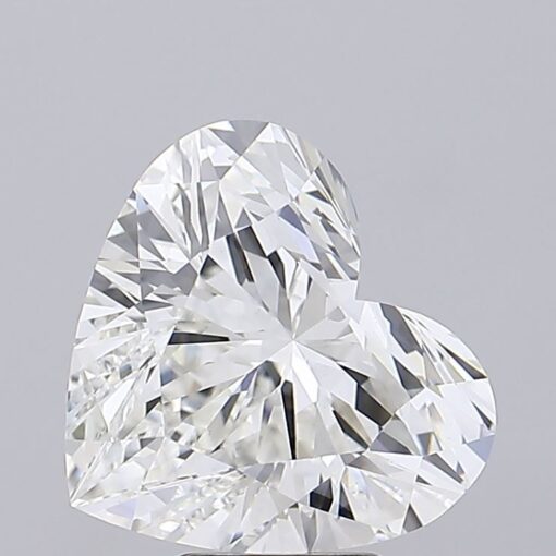6.5 Ct HEART BRILLIANT SHAPE F -  VVS 2 LAB GROWN DIAMOND - JS-SKG-1070