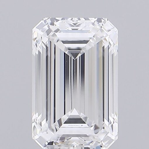 3.19 Ct EMERALD SHAPE D -  VS 2 LAB GROWN DIAMOND - JS-SKG-1039