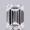 1.08 Ct EMERALD SHAPE D -  VVS 2 LAB GROWN DIAMOND - JS-SKG-941