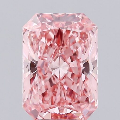 4.08 Ct RADIANT SHAPE Pink -  VS 1 LAB GROWN DIAMOND - JS-GS-1108
