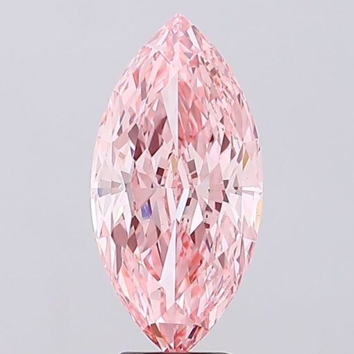 6.21 Ct Marquise Brilliant SHAPE Pink -  VS 1 LAB GROWN DIAMOND - JS-GS-1107