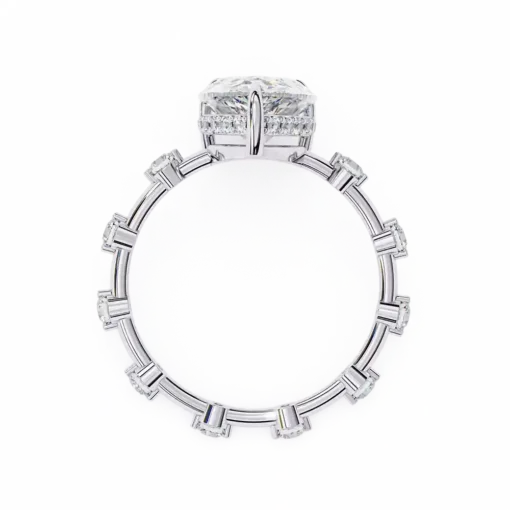 Pear Unique 0.55 Carat Diamond Solid Gold Engagement Ring - Image 5