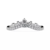 Diamond Bands 0.405 Carat Diamond Solid Gold Engagement Ring