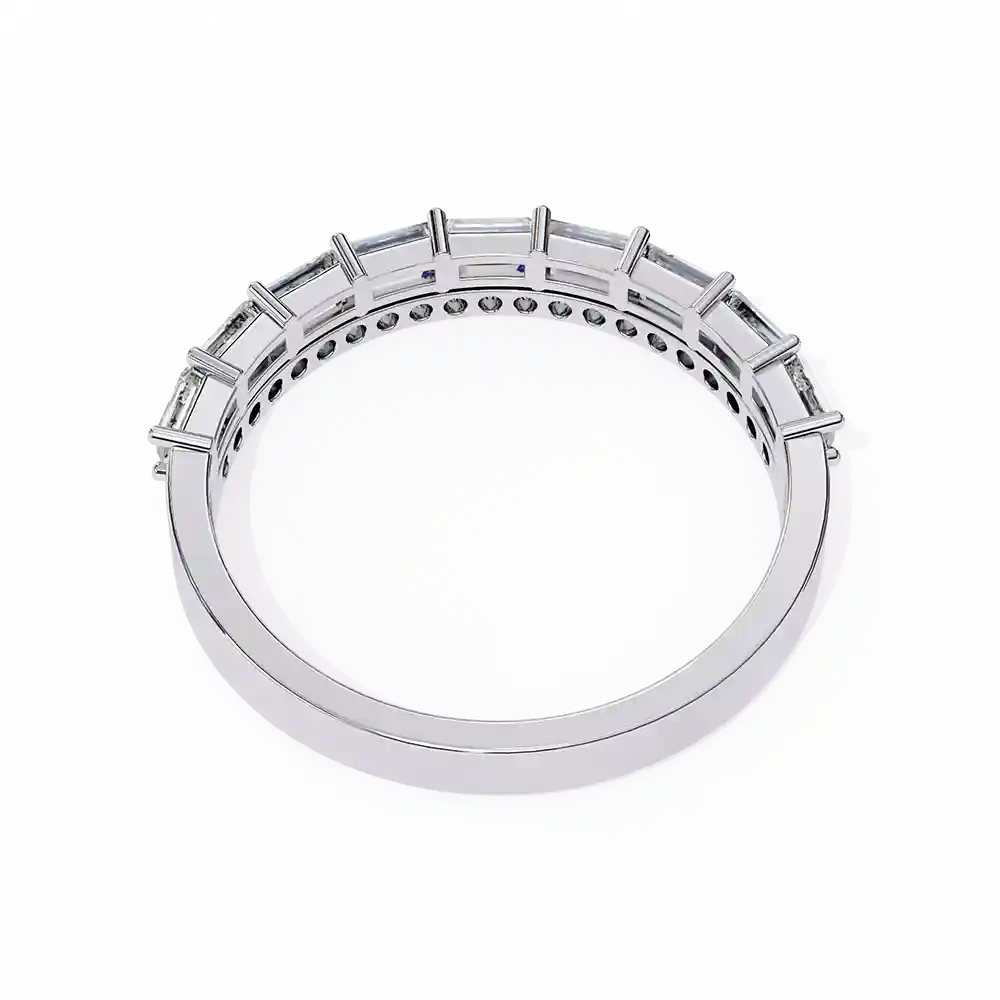 Diamond Bands 0.68 Carat Diamond Solid Gold Engagement Ring - Image 8