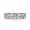 Diamond Bands 1.14 Carat Diamond Solid Gold Engagement Ring