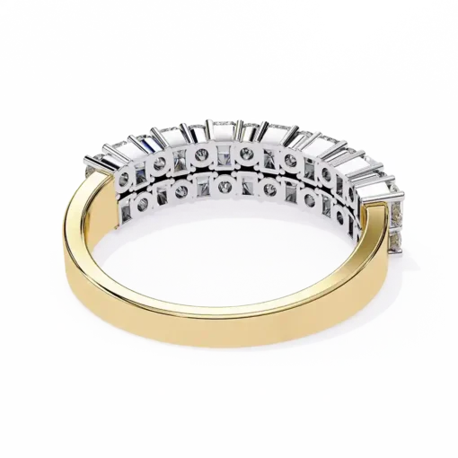 Diamond Bands 1.14 Carat Diamond Solid Gold Engagement Ring - Image 7