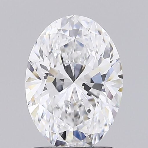 1.5 Ct OVAL BRILLIANT D - VVS 2 Lab Grown Diamond