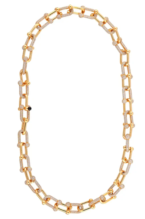 38 Carat Lab Grown Diamond Mens Cuban Link Chain Necklace Solid Gold 12 MM - Image 2