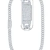 20 Carat Lab Grown Diamond Mens Cuban Link Chain Necklace Solid Gold 12 MM