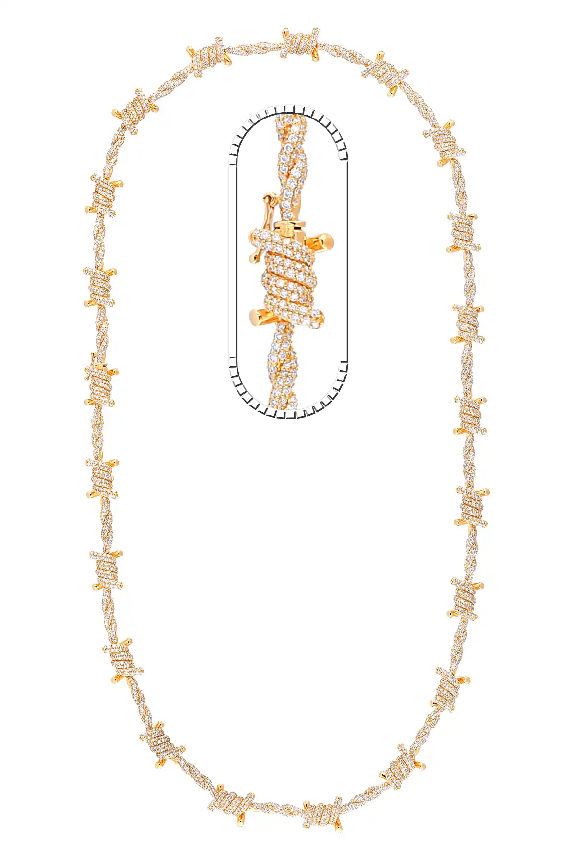 20 Carat Lab Grown Diamond Mens Cuban Link Chain Necklace Solid Gold 11 MM