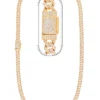 13.25 Carat Lab Grown Diamond Mens Cuban Link Chain Necklace Solid Gold 8 MM