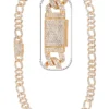 52 Carat Lab Grown Diamond Mens Cuban Link Chain Necklace Solid Gold 14 MM