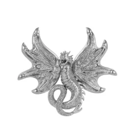 Flying Dragon 3.51 CT Round Lab Grown Diamond Gold gold animal pendant