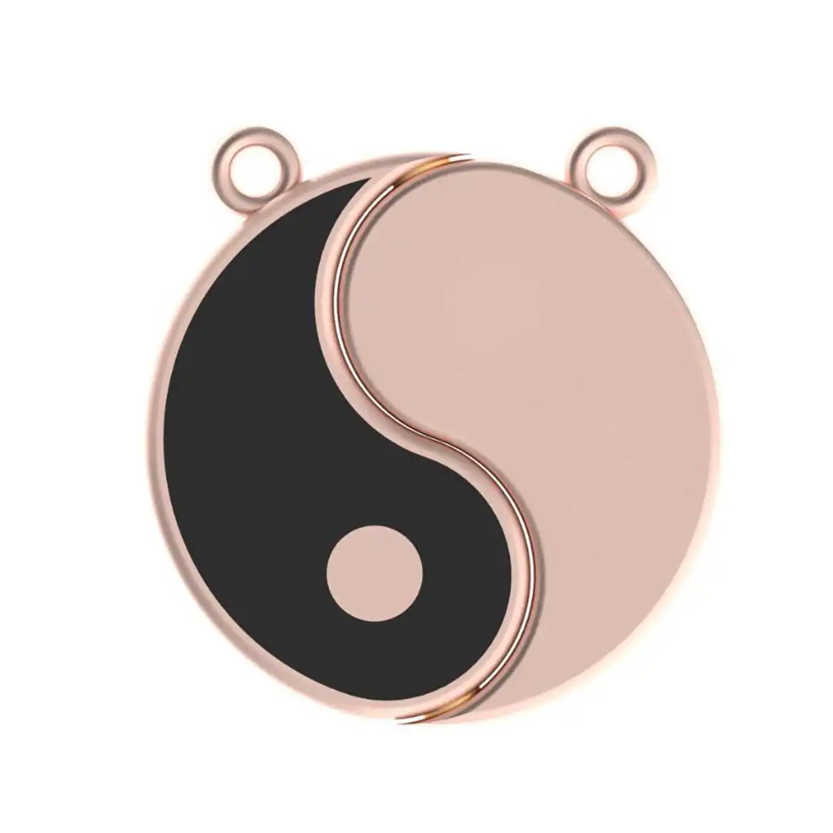 Yin-Yang Pendant in Luxurious Gold - Image 2