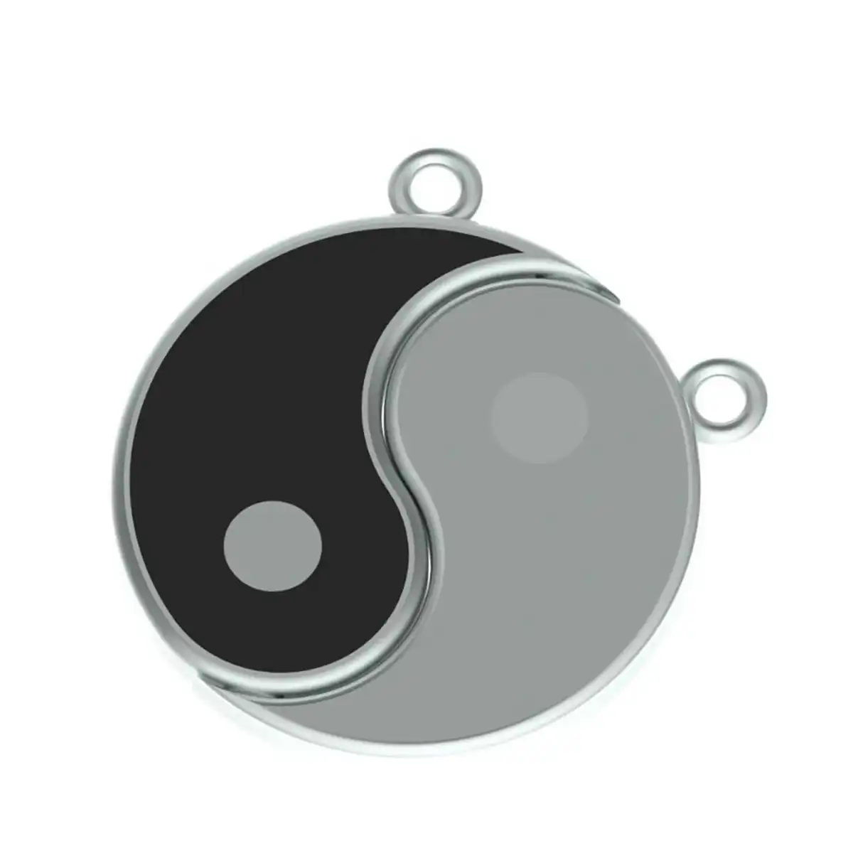 Yin-Yang Pendant in Luxurious Gold - Image 9