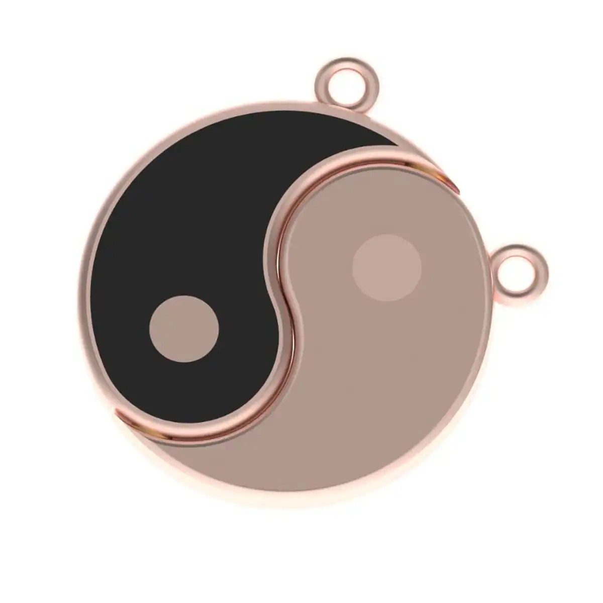 Yin-Yang Pendant in Luxurious Gold - Image 7