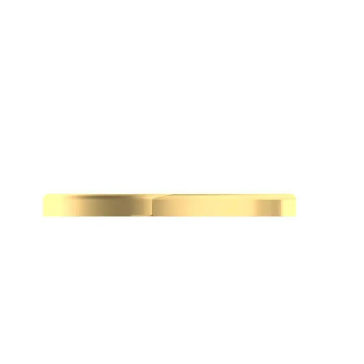 Vintage Clover Key Pendant in Gold - Image 11