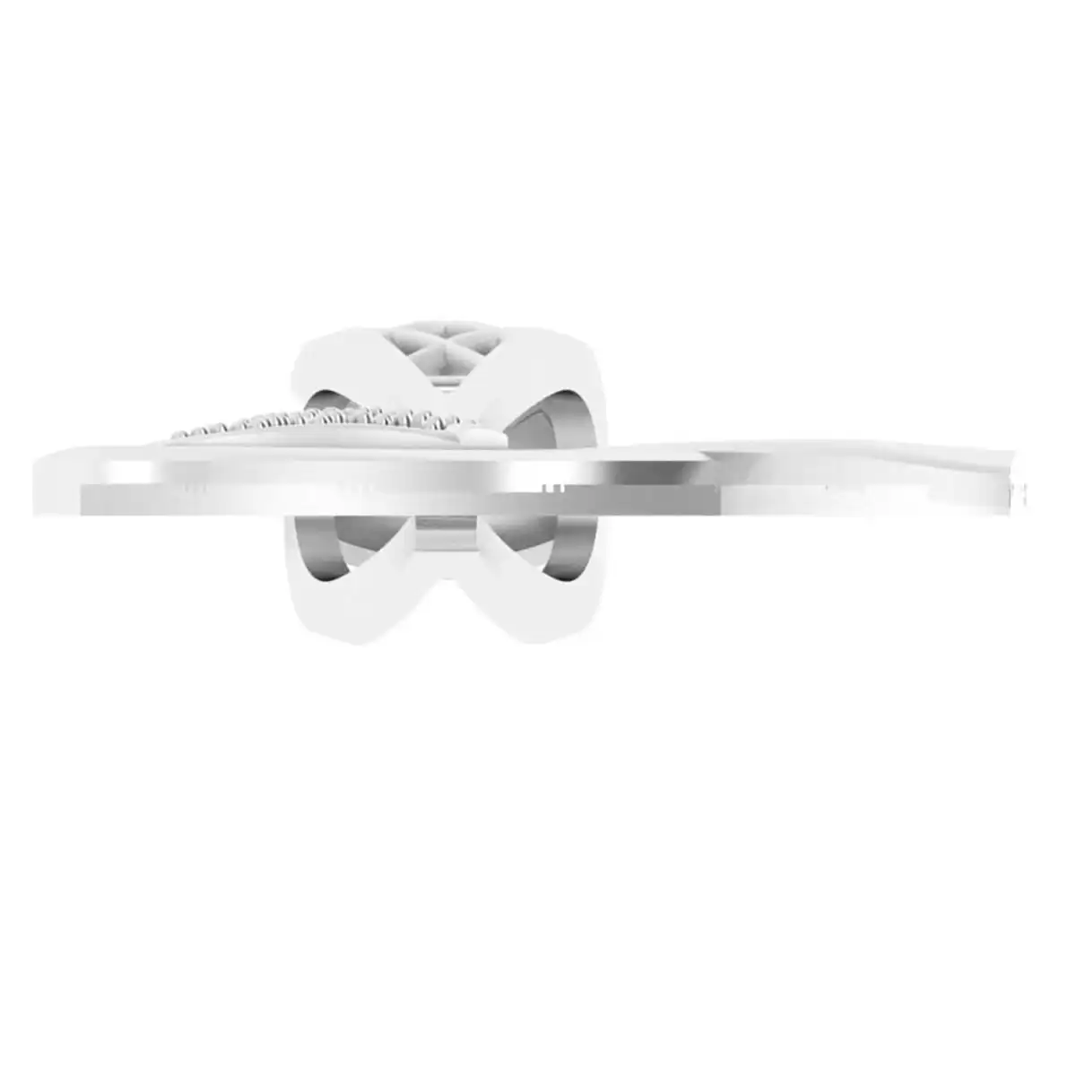 Gold 'Q' Pendant with 0.137ct Diamond Hearts - Image 11